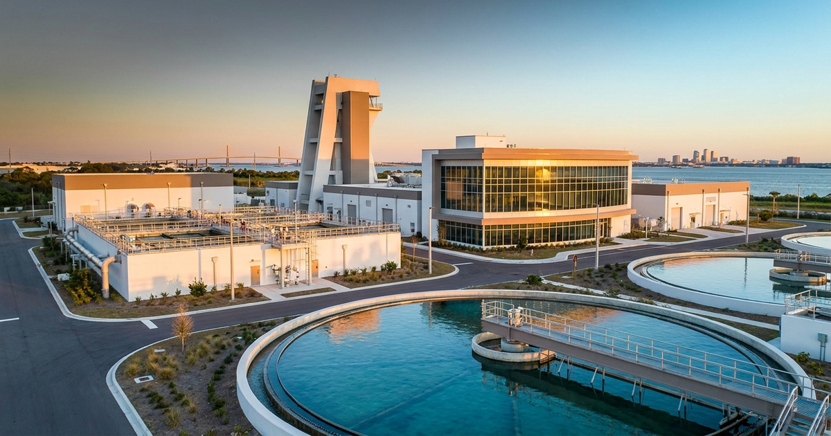 $73.8M Tampa Drinking Water Plant Master Plan Will Need 6 Low Voltage and OT Systems