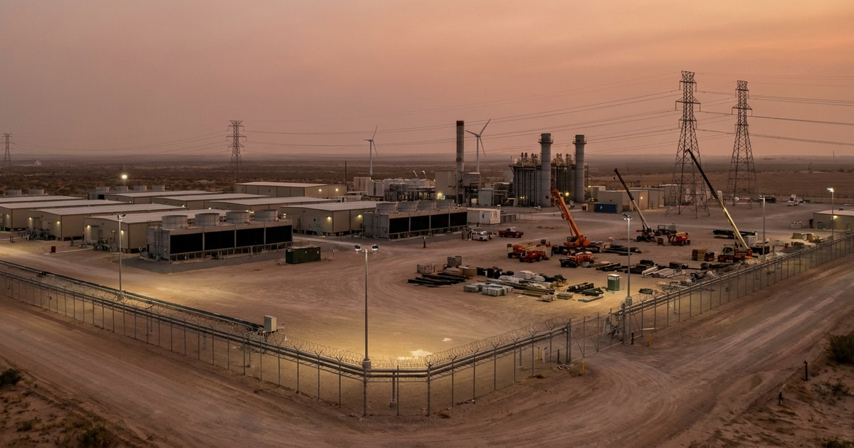 Chevron Microsoft Pecos AI Data Center