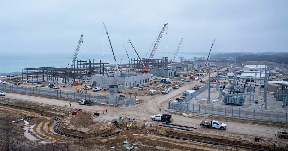 Vantage Lighthouse Wisconsin AI Data Center Build