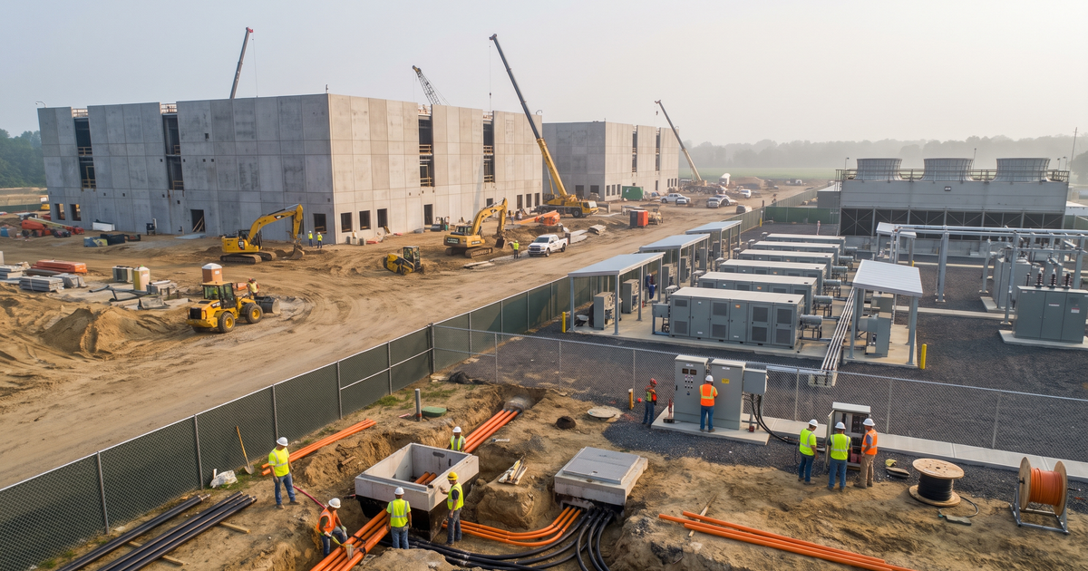 DataOne Vineland AI Factory Construction Watch
