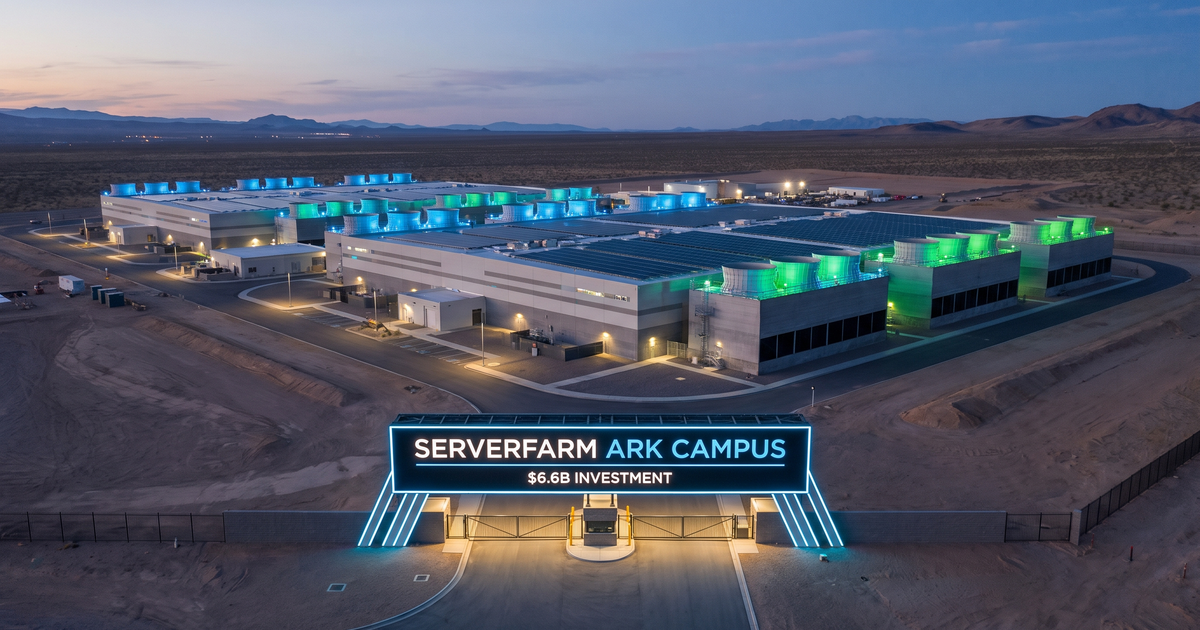 $6.6B Serverfarm ARK Clarksville Data Center Needs 11 Low Voltage Systems