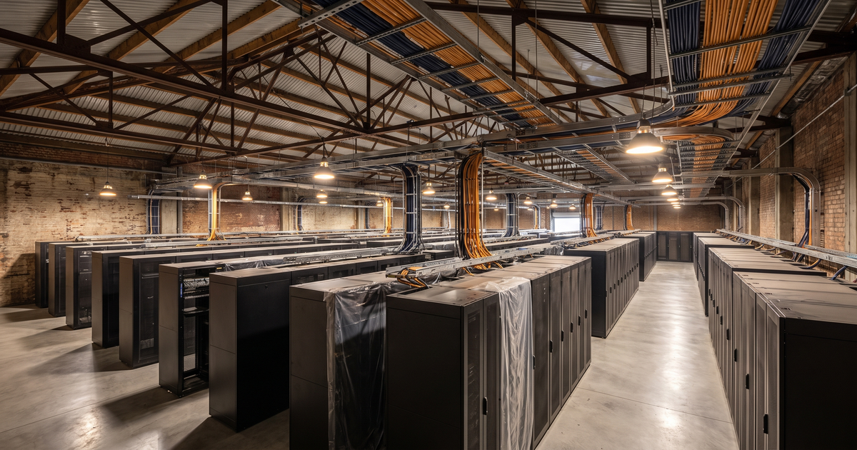 Core Scientific Denton: $110M Building A Fit-Out