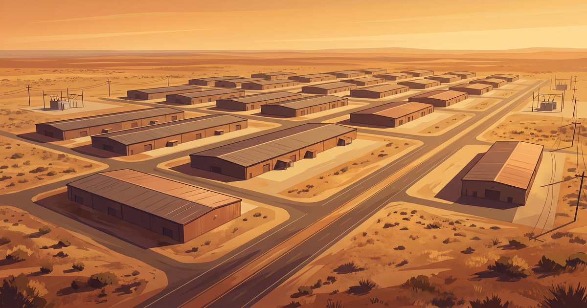 Barber Lake: 300 MW Campus Revises Hall Delivery