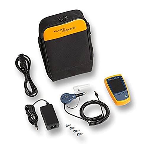 Fluke Networks FI-500 FiberInspector Micro-Fiber Optic Endface Inspection Scope Camera with PortBright Illumination